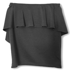 ⟫NWT⟪  Lily White - Grey Peplum Pencil Skirt (sm)